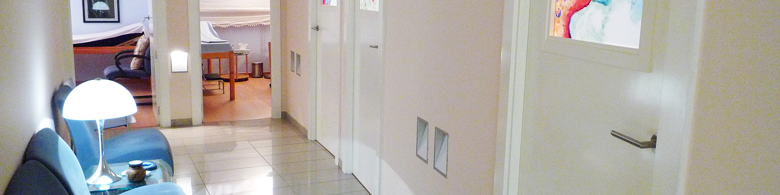 Sala de espera de la clínica